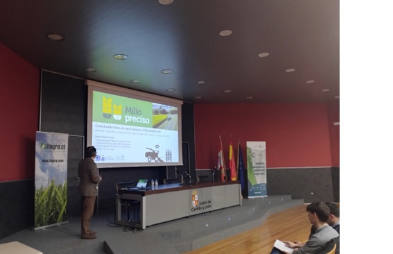 BioModem presenta MILLOPRECISO en las Jornadas de Agricultura y Digitalización de Palencia